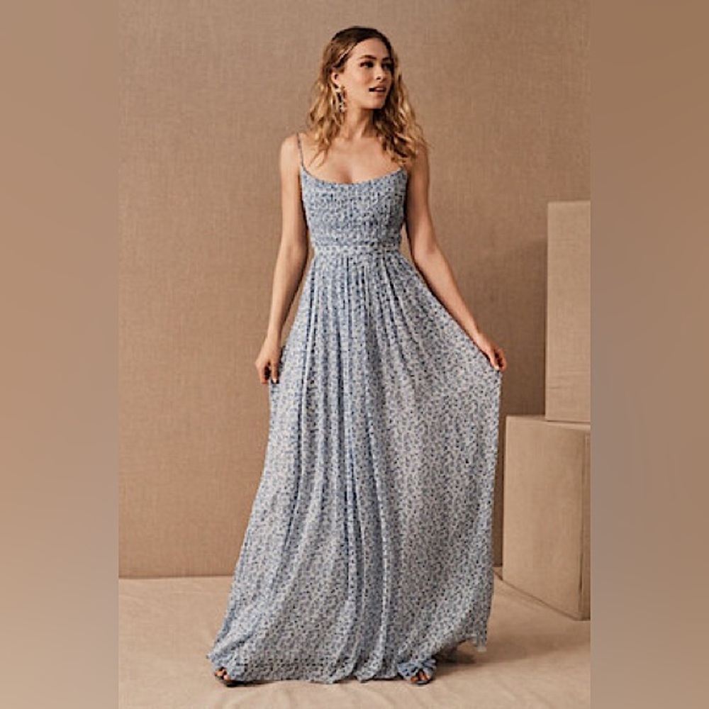 Blue floral BHLD dress